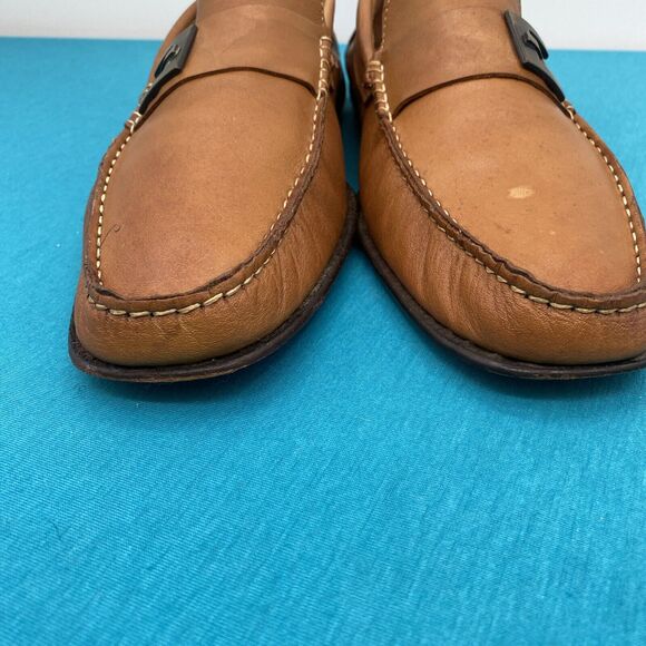 Mario Alborino Made in Italy Black Leather Mens Shoes size EU 45, 11-12 US main image 11
